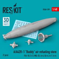 A/A42R-1 Buddy air refueling store (1 pcs) (3D Printed) / 1:48, Reskit, RS480399