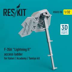 F-35A Lightning II access ladder for Italeri / Academy / Tamiya kit (3D Printed) / 1:32, Reskit, RSU320098