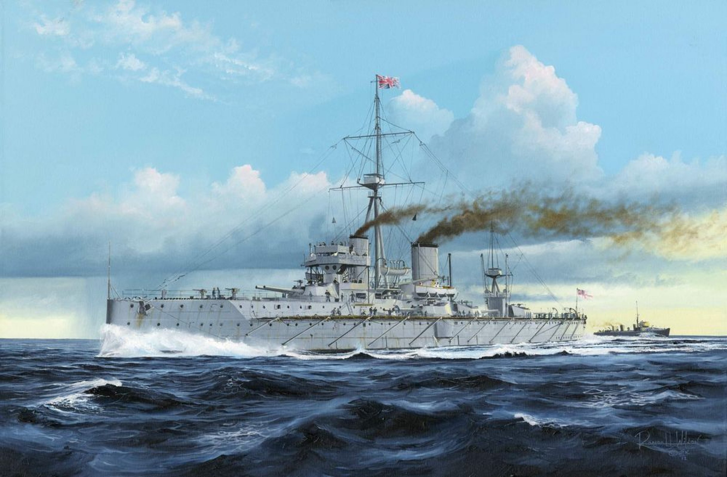 HMS Dreadnought 1907 / 1350 > Der Der
