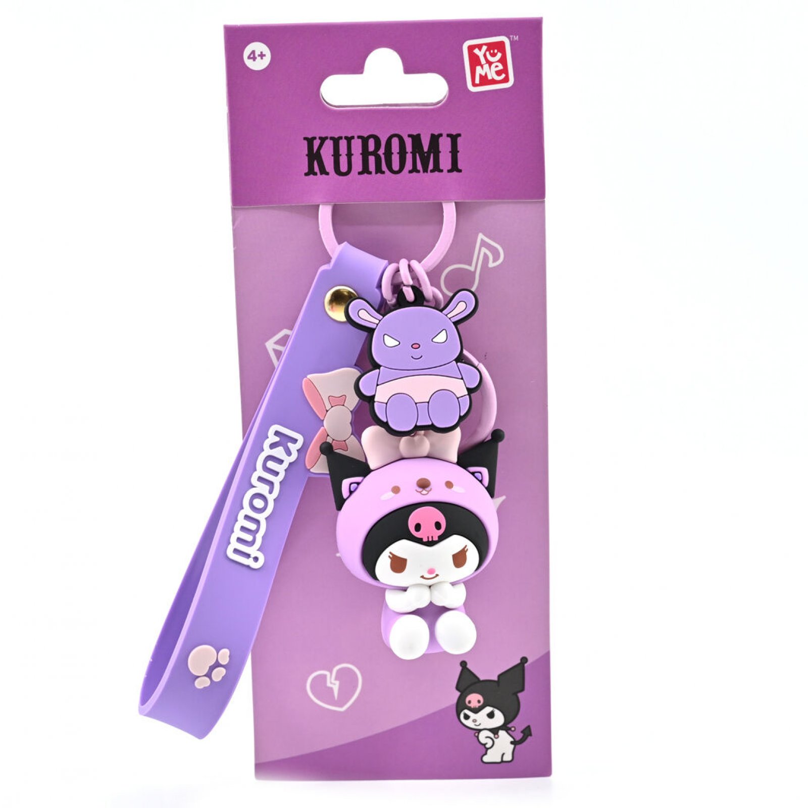 Funko Pop Keychain Kuromi Hello Kitty - Vinyl Schlüsselanhänger 11,76cm Sammlerfigur