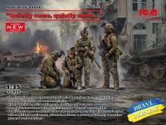 Quietly came,quietly went.Special Operations Forces of Ukraine(4 fig) / 1:35, ICM, ICM35752