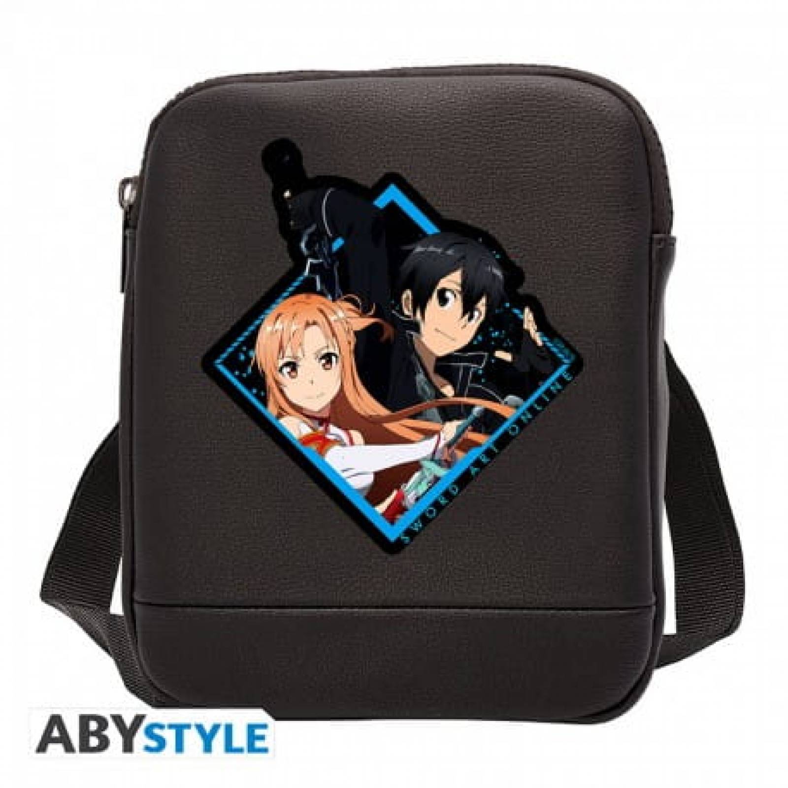 ABYstyle ABYBAG664 SWORD ART ONLINE Messenger Bag Asuna Kirito Vinyl Small Size