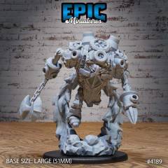 Stone Dwarf Construct Jump, EPIC Miniatures, EPIC4189