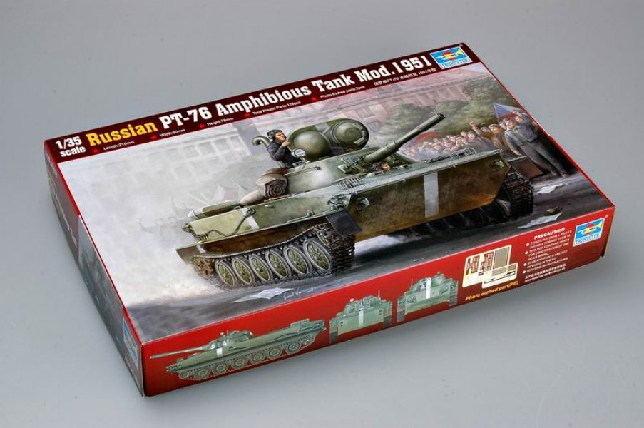 Trumpeter TRU0379 PT-76 Amphibious Tank Mod. 1951 / 1:35
