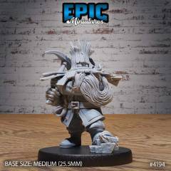 Wild Dwarf Miner Attack, EPIC Miniatures, EPIC4194